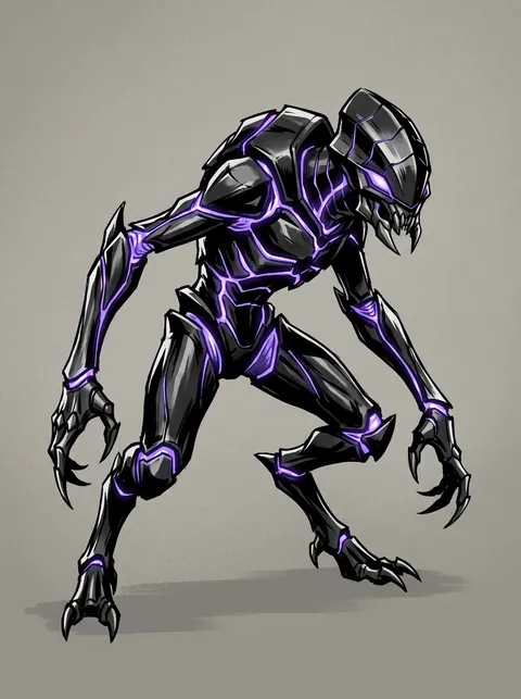 Concept art of a Huskling